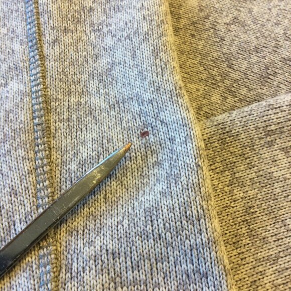 Eddie Bauer 1/4 Zip Fleece Pullover Mens Medium Gray Comfy - Picture 5 of 10